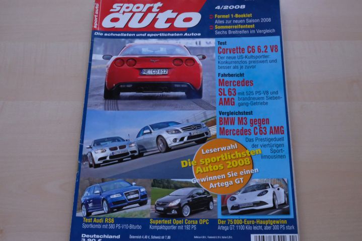Deckblatt Sport Auto (04/2008)